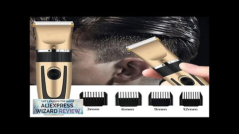 Electric Hair Trimmer Shaver Home Trimmers for Men Hair Clipper Professional Rechargeable Review