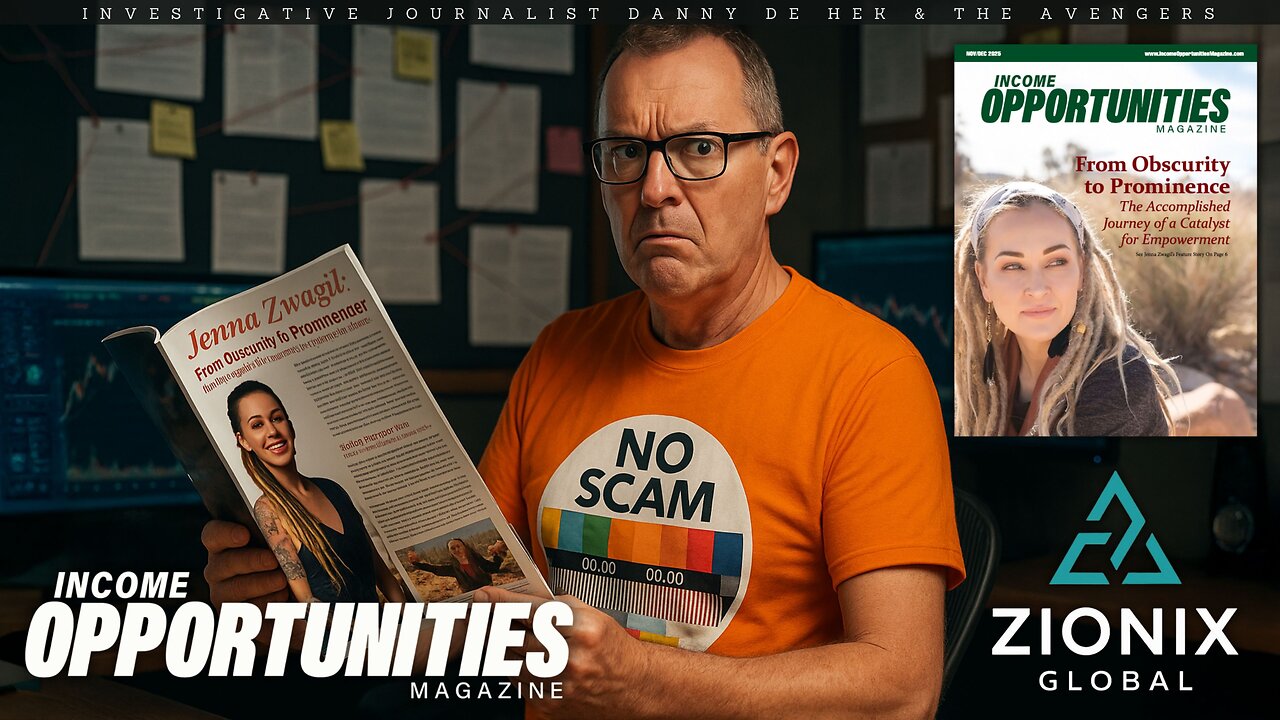 Jenna Zwagil’s Zionix Global Ponzi Rebrand Exposed After Paid Magazine Feature and Site Takedown