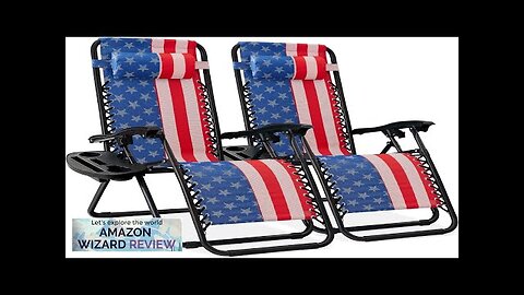 Best Choice Products Set of 2 Adjustable Steel Mesh Zero Gravity Lounge Review