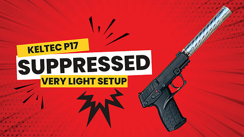 Keltec P17 Suppressed | Anechoic Anechox 22