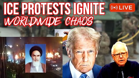 🚨 BREAKING: Minneapolis ERUPTS Over ICE Shooting | Iran STREETS ON FIRE in Global Wave of Protest
