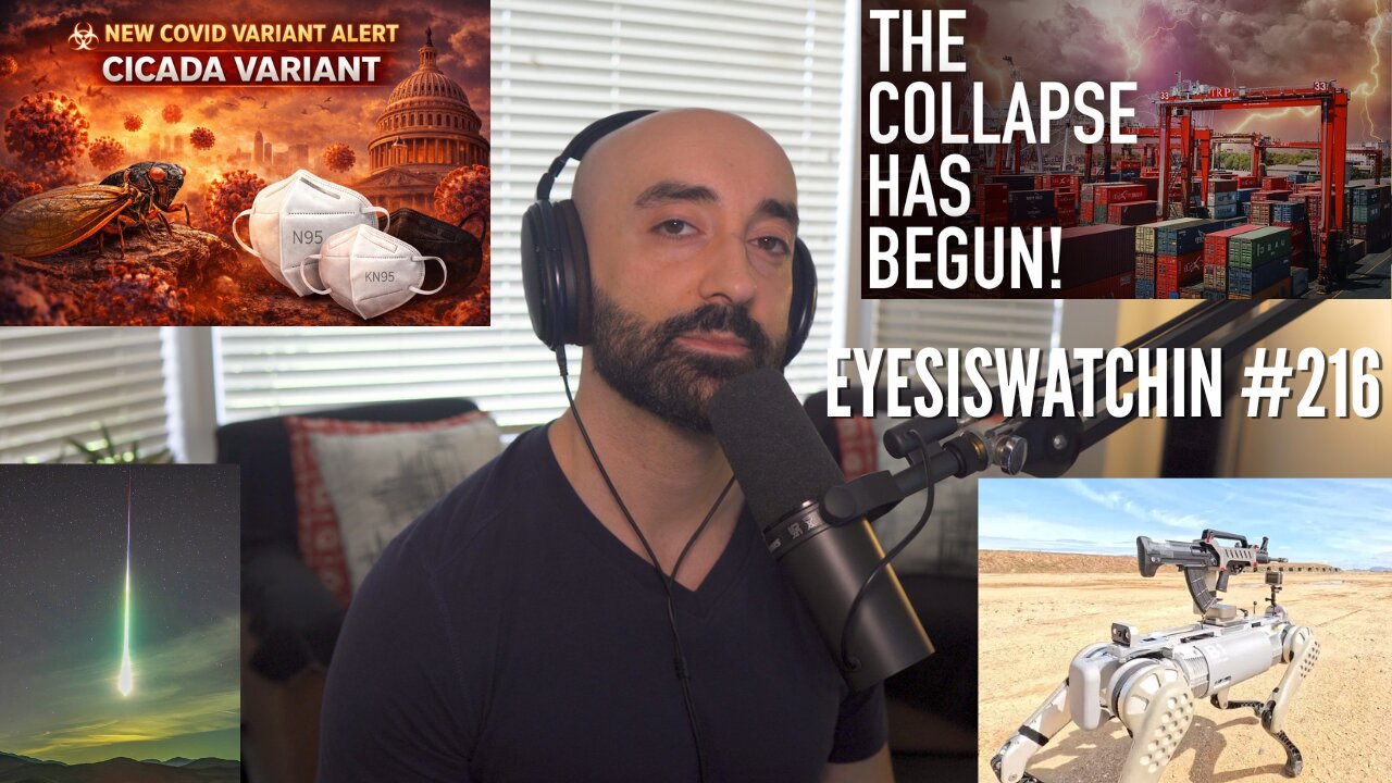 EyesIsWatchin #216 – Blackouts Begin: Coordinated Energy Collapse & Robot Enforcement
