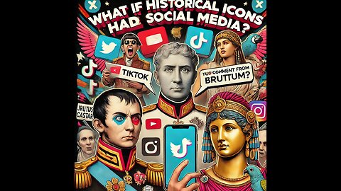 What If Historical Icons Had Social Media? 🤯📱