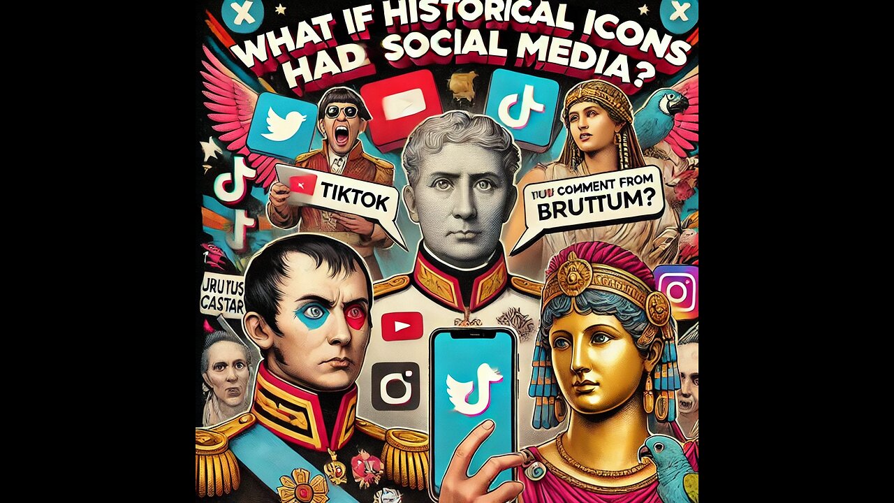 What If Historical Icons Had Social Media? 🤯📱