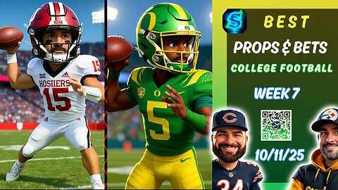 Best College Football Picks Week 7 | NCAAF Picks Today | Player Props | Prizepicks | 2025