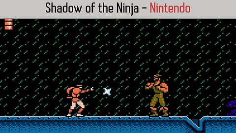 Shadow of the Ninja NES Gameplay