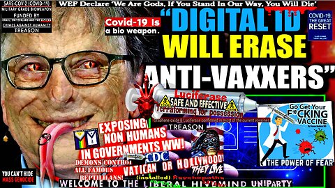 Bill Gates Unveils 'Global Digital ID' Which Will Erase Non-Compliant Humans From Society