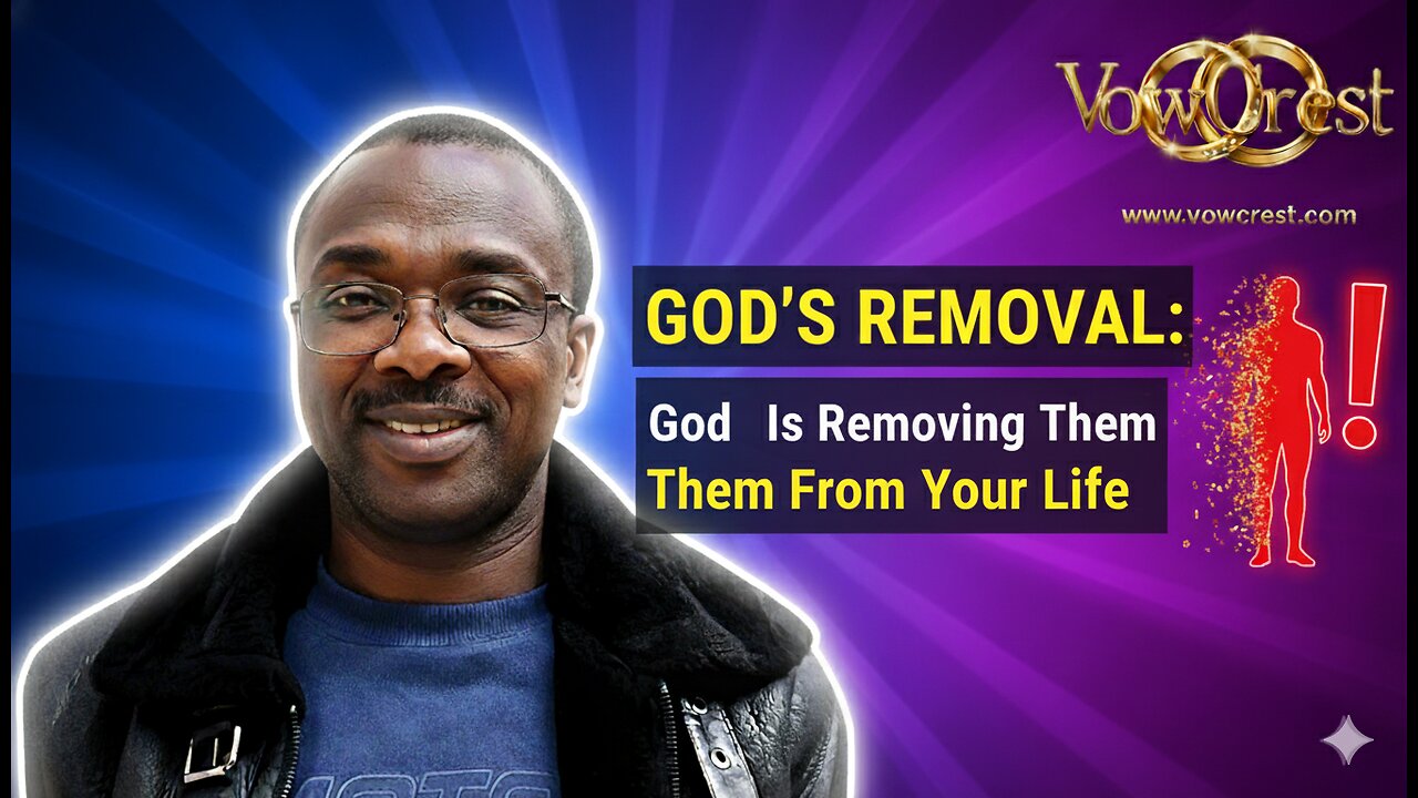 5 Sign God Is Removing Someone from Your Life | Vow Crest