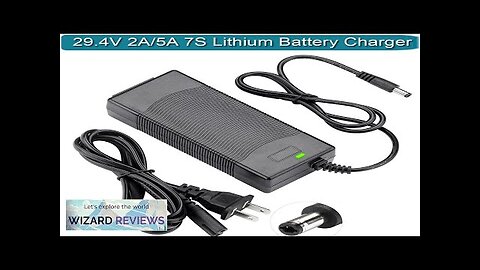 29.4V 2A Charger Suitable for 24V 7S gotrax GKS Lumios Pro Plus Review