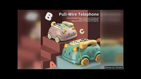 Baby toys 0 12 months Montessori Musical Piano Phone Toys For Baby Review