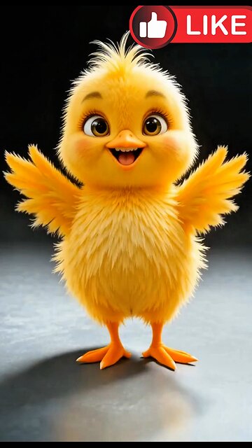 The cute duckling is dancing happily and making you happy. AI generator funny and creative cartoon
