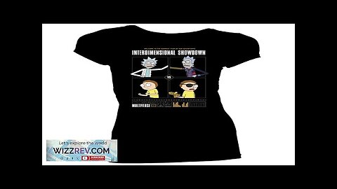 Rick & Morty: Women's Fit T-Shirt: Interdimensional Versus Review