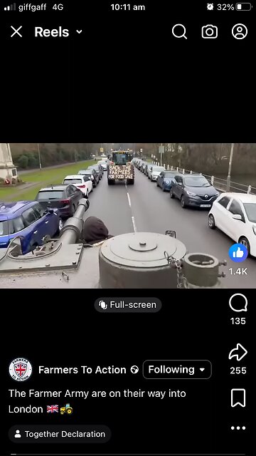 Farmers protest UK