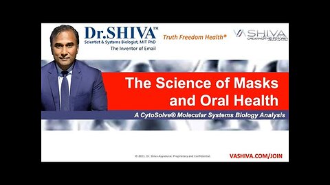 Dr.SHIVA™: Masks on Oral Health @CytoSolve® Systems Analysis(5/21)