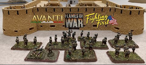 Flames of War-Mid War US V Italy (non-dynamic)