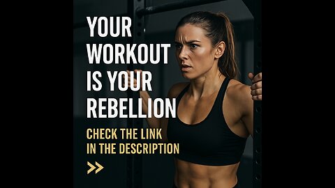 Your Workout Is Your Rebellion 💥