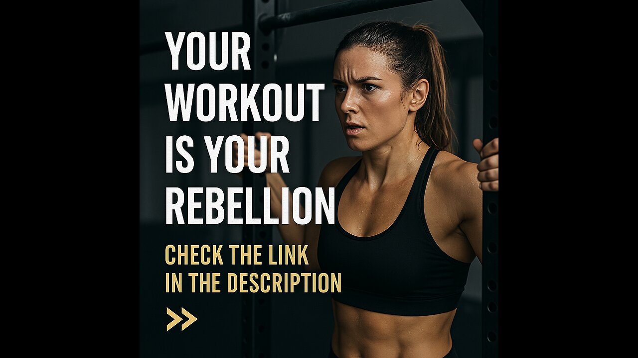 Your Workout Is Your Rebellion 💥