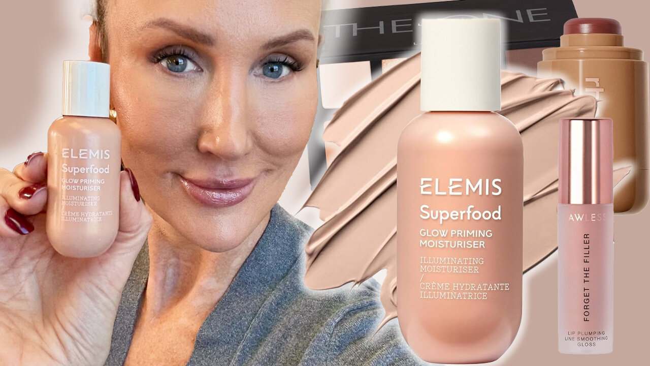 GRWM Featuring Elemis Superfood Glow Primer Try On & Review #makeup #makeuproutine #grwm