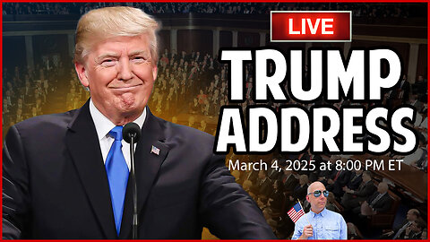 🔴 President Trump's LIVE Address to Congress