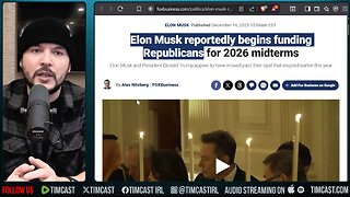 Elon Musk DECLARES WAR, Begins Dumping Cash Into 2026 Midterms | Tim Pool
