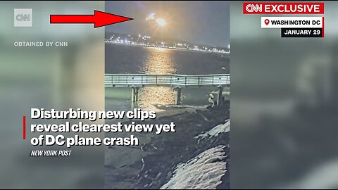 Disturbing New Clips Reveal Clearest View Yet of DC Plane Crash