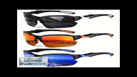 Fashion Sports Polarized Sunglasses for Men Women Cycling Running Fishing Sun Glasses Review