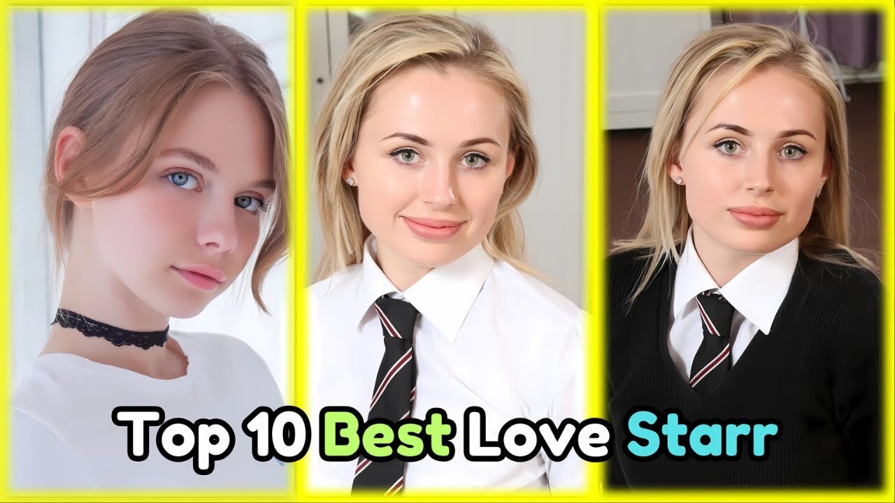 Top Ten New Most Pretty Love Stars in the industry 2024 | Top young Teens | Beautiful Queen G3