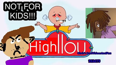 caillou: exposed (roasted) (PsychoPieO) (Reaction) (NOT FOR KIDS)