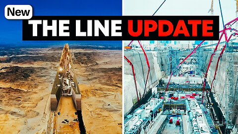 THE LINE | NEOM Latest Construction Update - 2024