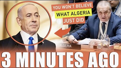 Algeria EXPLOSIVE SPEECH AT UNSC Sends Shockwave Across The World