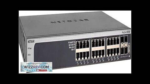 NETGEAR 28-Port 10G Ethernet Smart Switch (XS728T) Managed with 24 x Review