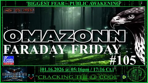FARADAY FRIDAY #105 ~ BIGGEST FEAR. PUBLIC AWAKENING.