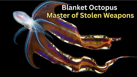 This Octopus Fights With STOLEN Venomous Tentacles | The Blanket Octopus