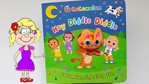 Hey Diddle Diddle Cocomelon | Sing along with Gitte | Cocomelon Book