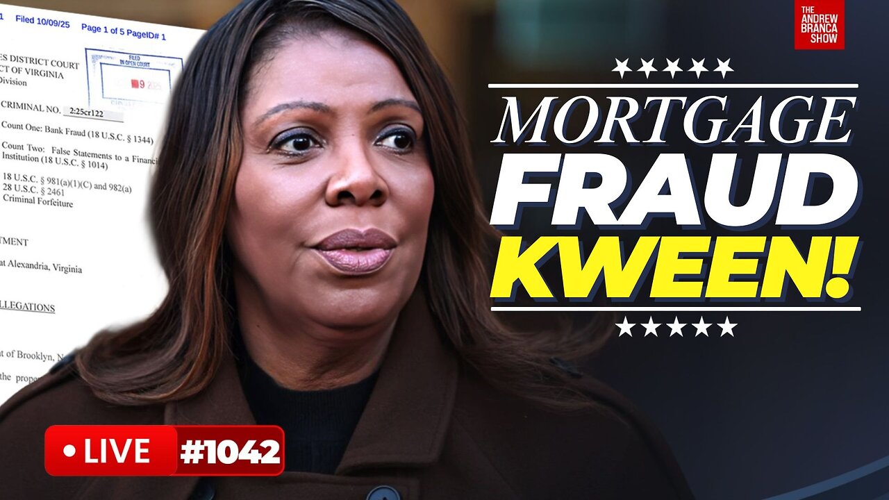 Letitia James INDICTED for OBVIOUS Mortgage Fraud!