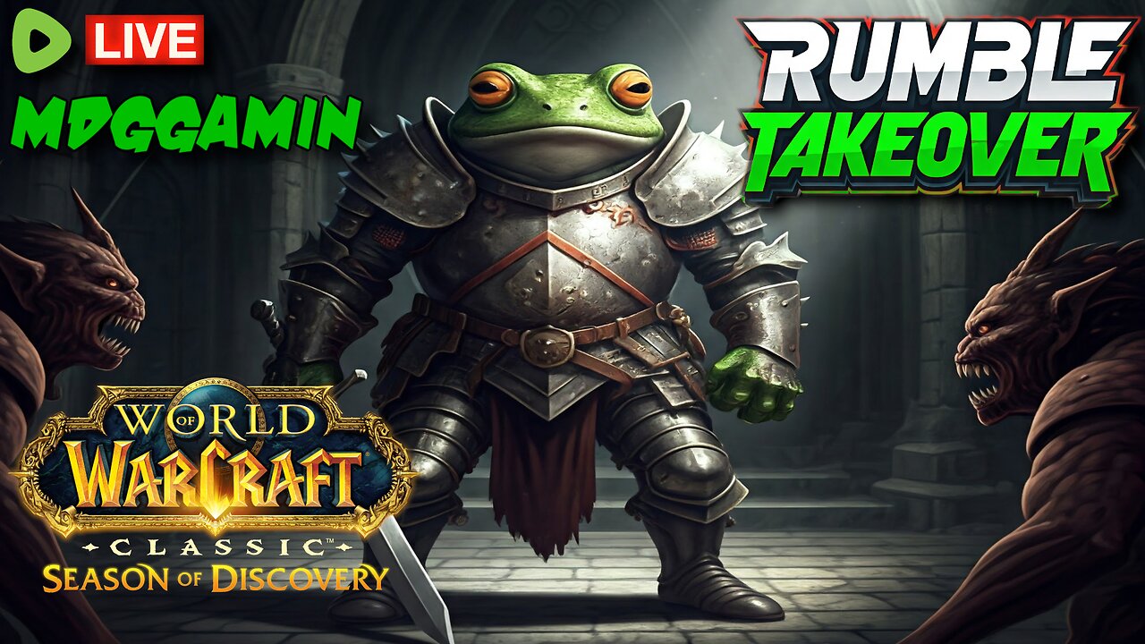 🔴LIVE - World Of Warcraft - MAGA & DOGE VS The Deepstate > Superbowl - #RumbleTakeover