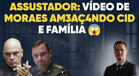 In Brazil, watch the video of Moraes threatening Mauro Cid and his family and my reaction 😱