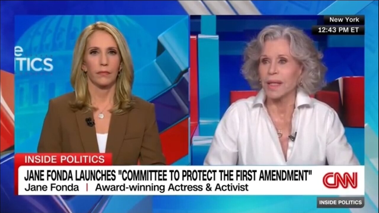 Jane Fonda Whines: Trump Will Destroy Democracy