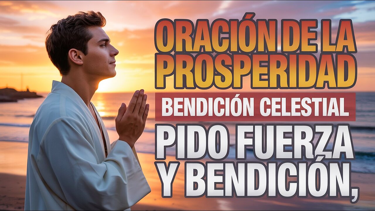 ✝ ¡ORACIÓN POR PROSPERIDAD Y BENDICIONES CELESTIALES!