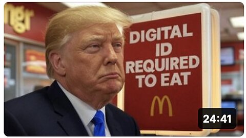 URGENT! They're discussing the DIGITAL ID again & you won't be able to buy, sell, or eat without it!