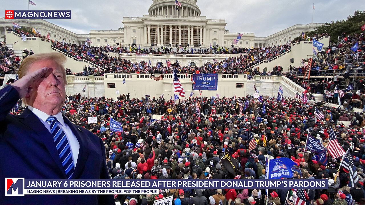 Biden Regime's J6 Hostages released after President Donald Trump's Pardons (Jan 21, 2025) [LIVE]