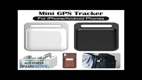 Wireless Mini GPS Tracker Anti-lost Alarm Key Child Bag Wallet Finder APP Review