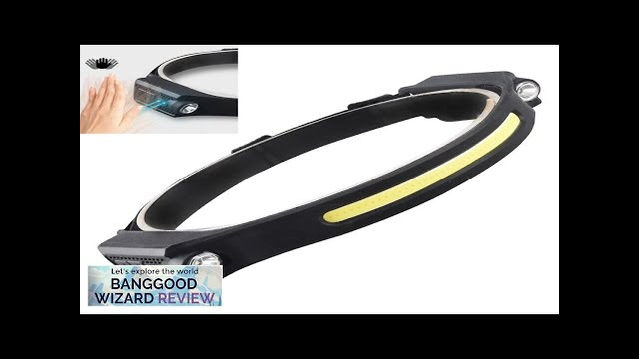 BIKIGHT LX300 2XPE+COB Induction Headlight 1200mAh 270° Wide Range 350LM 5 Lighting Review