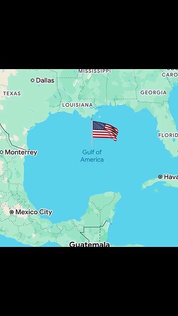The Gulf of Mexico? That’s Old News. Welcome to the Gulf of America! 🇺🇸😂 #viral #shorts #trumpmeme