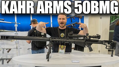 Kahr Made An Integrally Suppressed .50 BMG?! | SHOT Show 2026