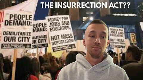 WILL TRUMP INVOKE THE INSURRECTION ACT?? && Jay Jones text messages. Episode #8