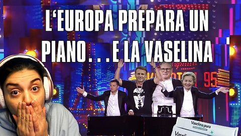 L'EUROPA PREPARA UN PIANO...E LA VASELINA!Oltre che il preludio all' obolo del perdente venduto però come una vittoriaaa!Ho visto per 3 anni l'UE parlare sempre di guerra,sempre di armi,fino alla vittoria contro la Russia. RASSEGNA STAMPA