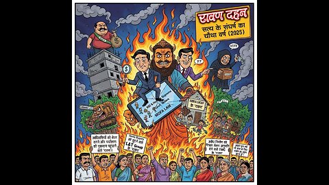 रावण दहन - सत्य के संघर्ष का चौथा वर्ष (2025)