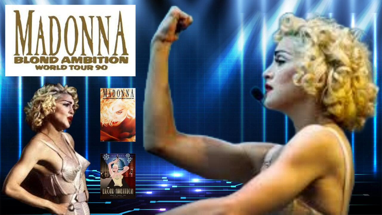 Madonna - LIVE (Blonde Ambition Tour / France - 1990)