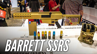 Barrett Shows off 30mm Squad Support Rifle System